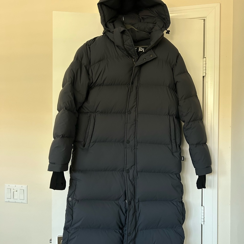 Aritzia Long Super Puff Jacket